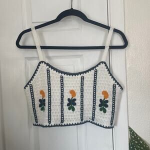 Crochet Crop Tank